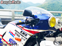 G3-5B ロケットカウル カフェミラー GPZ400F Z400GP Z400FX Z400J GPZ400R Z250FT Z750RS Z900RS Z1 Z2 ZⅠ ZⅡ KZ1000 Z1-R Z1000J 汎用_画像10