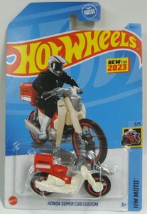 Hot Wheels　HONDA SUPER CUB CUSTOM(レッド) 