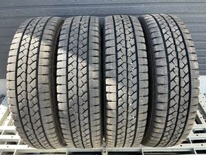 T691 中古タイヤ 165R14 BRIDGESTONE BLIZZAK VL1 ブリヂストン ブリザック バリ山 冬タイヤ スタッドレス 2020年製 4本セット