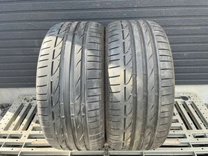 T694 中古タイヤ 245/40R18 BRIDGESTONE POTENZA S001 ブリヂストン ポテンザ 夏タイヤ サマータイヤ バリ山 2019年製 2本のみ