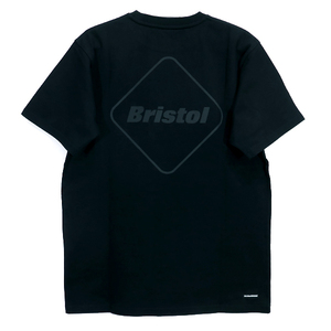 F.C.Real Bristol エフシーレアルブリストル 23SS EMBLEM TEE FCRB-230071 エンブレム Tシャツ ブラック F.C.R.B.