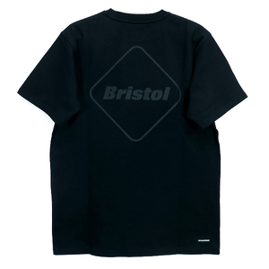 F.C.Real Bristol エフシーレアルブリストル 23SS EMBLEM TEE FCRB-230071 エンブレム Tシャツ F.C.R.B. ブラック