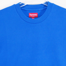 SUPREME シュプリーム 21AW INTARSIA SLEEVE L/S TOP ロングスリーブ Tシャツ ロンT 長袖 ブルー ocz_画像2