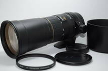 【for CANON AF】『SIGMA APO 170-500mm F5-6.3』 キャノン用 カメラレンズ 専用ケース付 シグマ キャノン【美品】_画像2