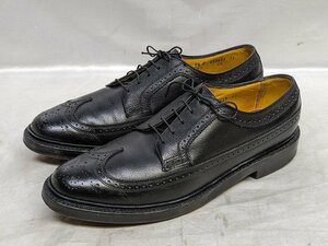 FLORSHEIM フローシャイム インペリアル ウィングチップメダリオン ドレスシューズ 92604 サイズ：9 1/2 カラー：ブラック