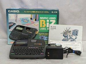 CASIO カシオ KL-S10 NAME LAND BIZ LABEL WRITER ネームランド ラベルライター 電源確認済み