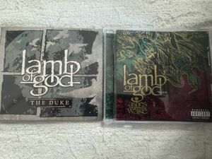 lamb of godラムオブゴッド オリジナルアルバム&ミニアルバムCD2枚セット「THE DUKE」「ASHES OF THE WAKE」