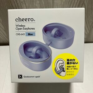 cheero Wireless Open Earphones オープンイヤー フルワイヤレスイヤホン Bluetooth 5.3 