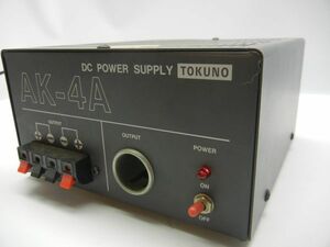 TOKUNO AK-4A DC POWER SUPPLY ● 安定化電源