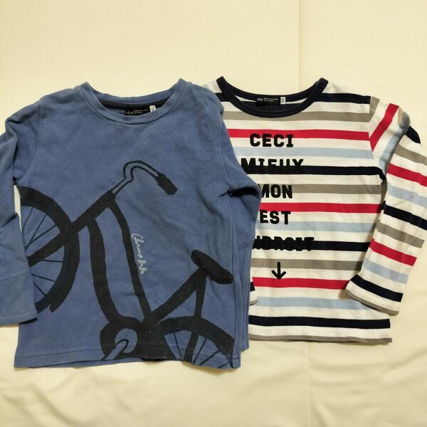 BeBe　長袖Ｔシャツ２枚セット