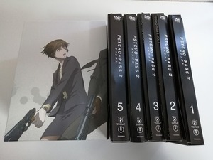 PSYCHO-PASS サイコパス 2 初回限定版　DVD　全5巻セット＋アニメイト全巻購入特典BOX　送料無料