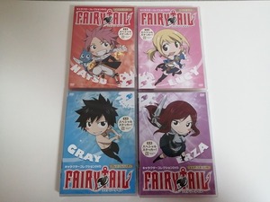 FAIRY TAIL フェアリーテイル キャラクターコレクション DVD 全4巻セット 新品未開封 送料無料