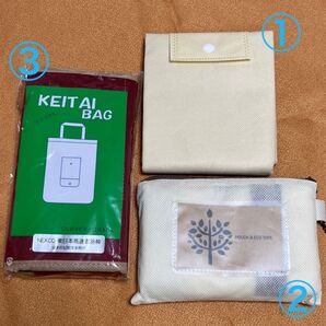 エコバッグ 不織布 3個セット