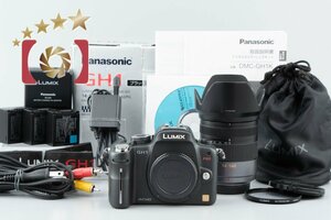 【中古】Panasonic パナソニック LUMIX DMC-GH1K コンフォートブラック レンズキット 元箱付き