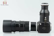 【中古】Leica ライカ TELYT 200mm f/4.5 + PLOOT VISOFLEX + ダブルレリーズ 希少品_画像9