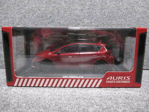 【 非売品 ミニカー 1/30 スケール 】トヨタ AURIS オーリス シャア専用 MS-186H-CA RED 赤 ZEONIC TOYOTA CHAR'S CUSTOMIZE サンプル 希少