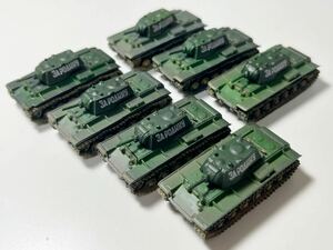 1/144 TAKARA タカラ WTM ワールドタンク ミュージアム 第2弾 ロシア KV-1A 重戦車 スローガン×7