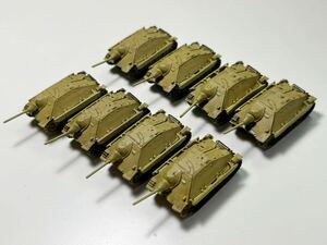 1/144 TAKARA タカラ WTM ワールドタンク ミュージアム 第2弾 ドイツ ヘッツァー軽駆逐戦車 単色迷彩 ×8