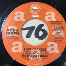 試聴 ジャマイカンソウル MOTHER’S FINEST LOVE CHANGES MONO EX SOUNDS EX+/ STEREO EX+ 1978 スキップ・スカボロー_画像1