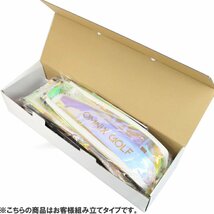 ★OMNIX オムニクス Rainbow CADDIE BAG　レインボー キャディバッグ（Rainbow-Gold）組み立てタイプ スケルトン仕上げ★_画像3