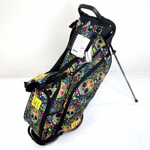 ★LOUDMOUTH ラウドマウス LM-CB0010 8.5型 スタンドキャディバッグ MosaicSkulls（342）モザイクスカルズ★