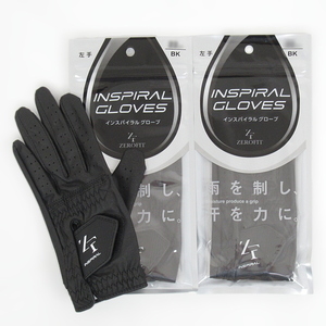 * rain . strong * Eon Sports Zero Fit in spiral glove black left hand for 25cm×2 sheets * free shipping *