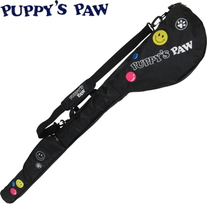 ★PUPPY’S PAW　仔犬の肉球　クラブケース (ブラック)★46インチ対応/クラブ4-5本収納/軽量芯なしタイプ★