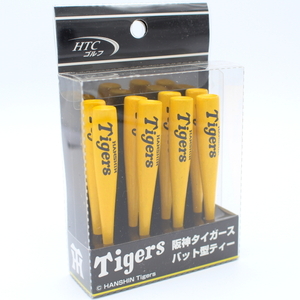 * Hanshin Tigers bat type tea 8 pcs set 80mm Golf W15TEE002* free shipping *