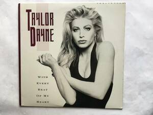 【LP】 TAYLOR DAYNE／WITH EVERY／BEAT OF MY HEART／MAKE IT ROCK REMIX／MANTAL DOB／PALPITASHUN REMIX