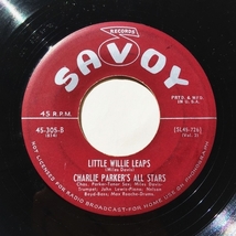 ◎4枚セット!! Charlie Parker's All Stars シングル盤(45回転) Savoy Records Original !!!!!!_画像4