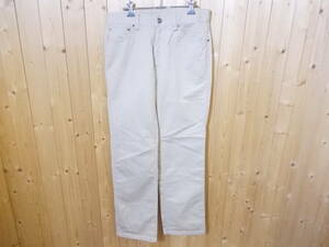 b479*a.v.v HOMME cotton pants * size inscription 46a-veve stretch cotton pants ito gold made Zip fly 5J