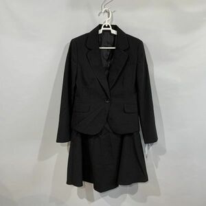  женский костюм жакет юбка lik route 3L чёрный PNN-39