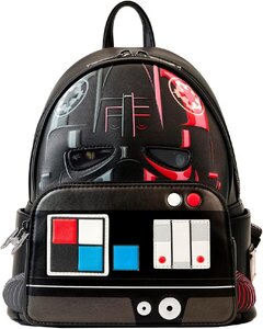 Недоступно в Японии Star Wars Type Fighter Pilot Mini Backpack Loungefly Star Wars Tie Fighter Lenticular Mini рюкзак