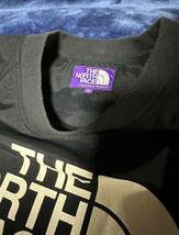 【希少】THE NORTH FACE PURPLE LABEL H/S Crew Neck NP2024N Black オーバー半袖Tシャツ Mサイズ ザ・ノースフェイス パープルレーベル _画像5