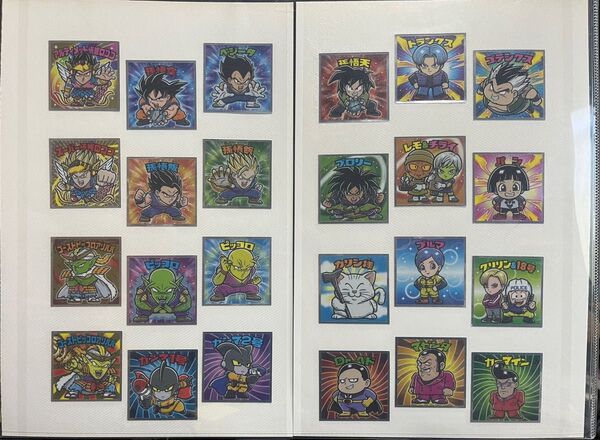 ビックリマン×ドラゴンボール超SH フルコンプ全24種セット