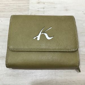 Kitamura キタムラ レザー 折財布 二つ折り財布[N7825]