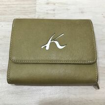 Kitamura キタムラ レザー 折財布 二つ折り財布[N7825]_画像1