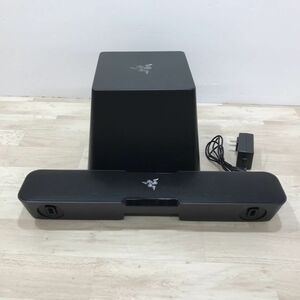 現状品 Razer Leviathan サブウーハー付デジタルサウンドバー RZ05-01260100[N8235]