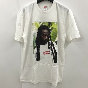 Supreme/シュプリーム 19SS Buju Banton フォトプリントTシャツ ホワイト 半タグ付き M[N8362]