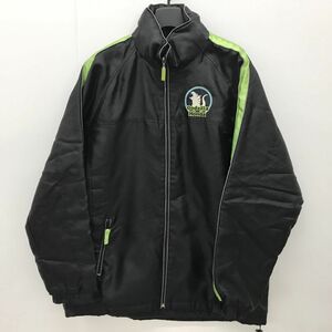 Godzilla × Honda ゴジラ ホンダ コラボ 中綿 ジャンパー ブルゾン ジャケット グリーンブラック Size M-L[N8458]