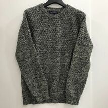 URBAN RESEARCH アーバンリサーチ ニットプルオーバー 毛100% グレー系 Size L[N8409]_画像1