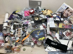 LDH グループ EXILE HIGH&LOW クリアファイル 缶バッジ ぬいぐるみ 雑貨 アクリル キーホルダー ライブ グッズ 等 まとめ セット[Q6763]