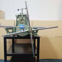 【A7831】　引き取り限定　ETCHING PRESS / 版画プレス機 SNT-175 / エッチングプレス / 新日本造形 / 手回し確認済み　北海道札幌市_画像5