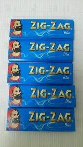 ジグザグ zigzag 手巻き タバコ ペーパー　ブルー　20個　1040円　送料140円