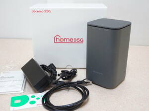 ☆★ia■ドコモ ホームルーター docomo Home 5G HR-01 ダークグレー