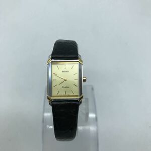  Seiko SEIKO Exceline Exceline кварц 2 стрелки 7320-6570 женские наручные часы рабочий товар сувенир 