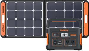  new goods official buy guarantee equipped Jackery portable power supply 708 & solar panel 100