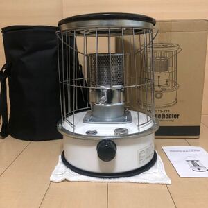 Kerosene heater 携帯小型石油ストーブ TS-77F 油タンク容量：6.0L 使用燃料：灯油 携帯カバー付き