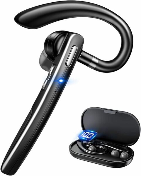 Bluetooth 片耳 イヤホン ヘッドセット 自動ペアリング マイク機能 黒 ワイヤレス マイク ハンズフリー通話
