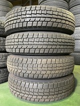 9分山☆145/80R13 75Q　鉄ホイール・激安!!4本セット価格　1558_画像1